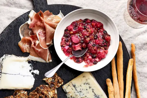 Receita Mostarda de Ruibarbo e Groselha