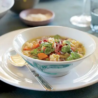 Macarrão e Feijão Fava