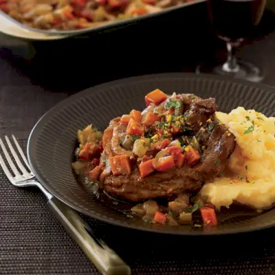 Osso Buco mit Citrus Gremolata