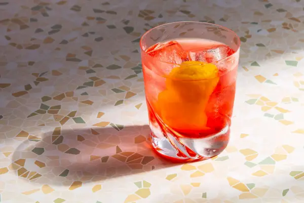 Gin-Campari à moda antiga