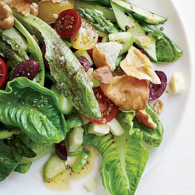 Salada De Espargos Grelhados