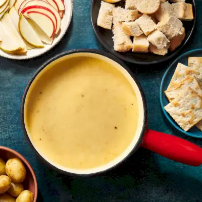 Klassisches Schweizer Käsefondue