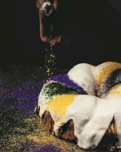 Mardi Gras King-Kuchen