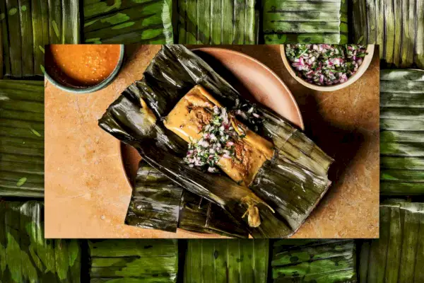Tamales de jarret d'agneau