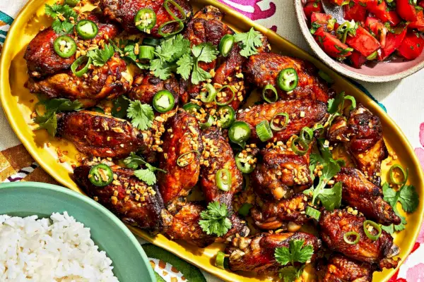 Skrzydełka Z Kurczaka Adobo