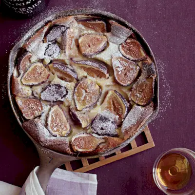 Clafoutis di fichi Black Mission