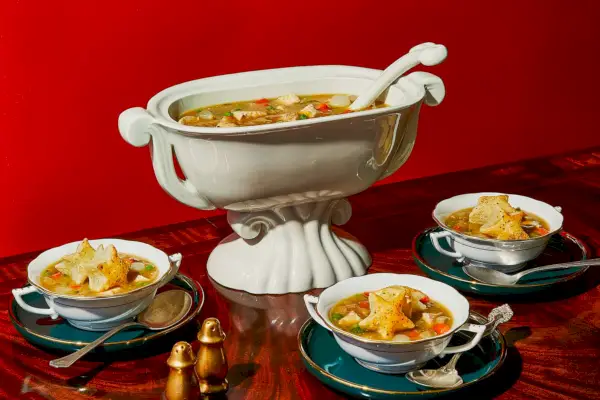 Sopa De Pastel De Pollo
