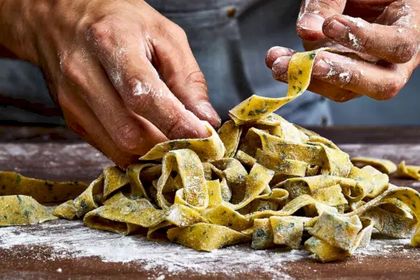 Recept na petržlenové vaječné rezance