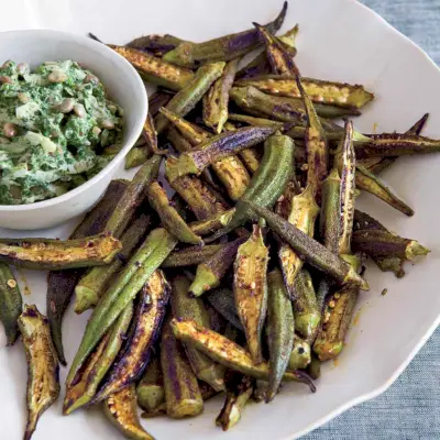 Okra pieczona na patelni