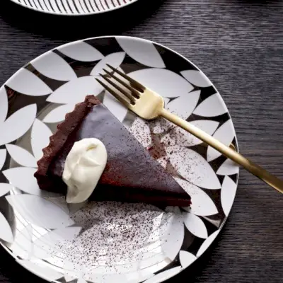 Bittersüß-Schokoladen-Tarte