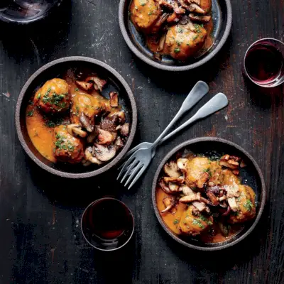Boulettes de viande aux champignons