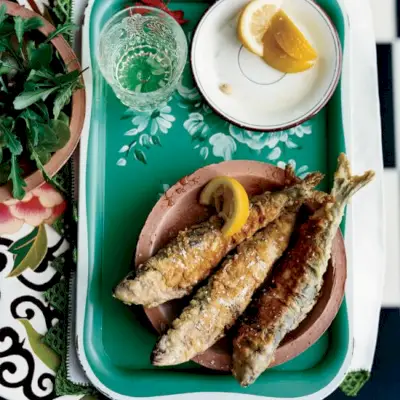Sardines frites farcies