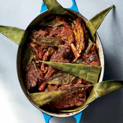 Barbacoa de Cordero con Adobo de Masala