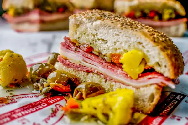 Muffuletta della Central Grocery nel New Jersey