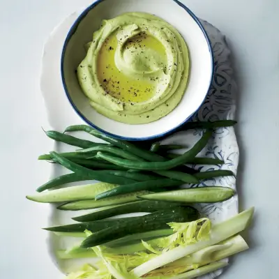 Dip Awokado-Hummus