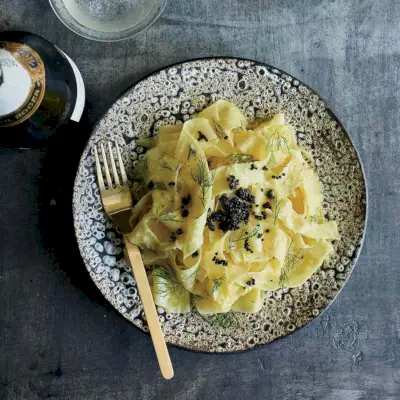 Kawior Carbonara