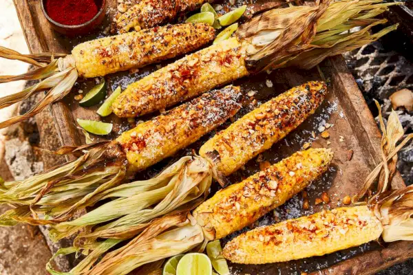 Ricetta Mais Grigliato Con Cotija E Quicos