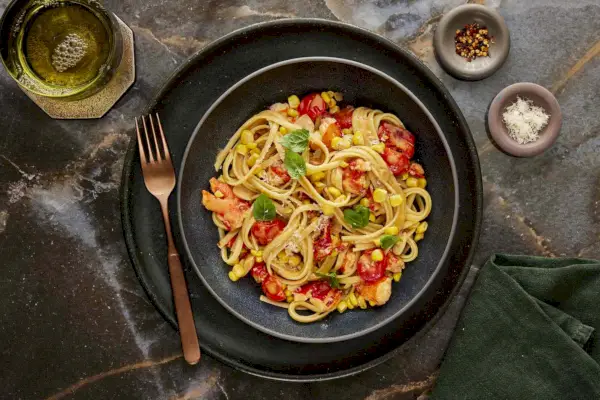 Pâtes au homard