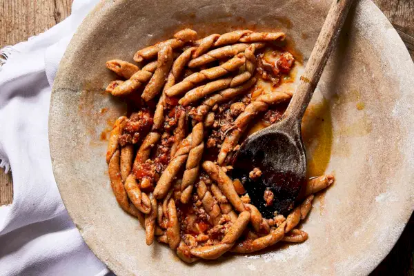 Busiate avec ragoût de porc