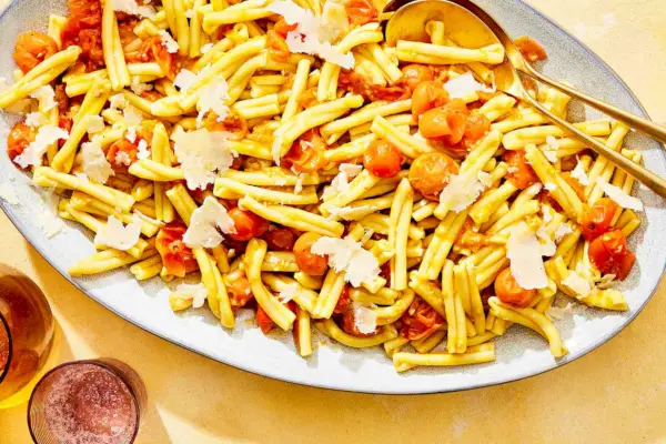 Pâtes à la sauce tomate rôtie Sun Gold