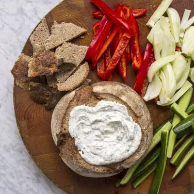 Roggenbrot-Dip