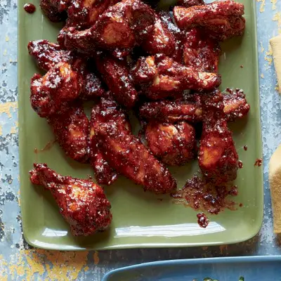 Hähnchenflügel mit Angry-Sauce