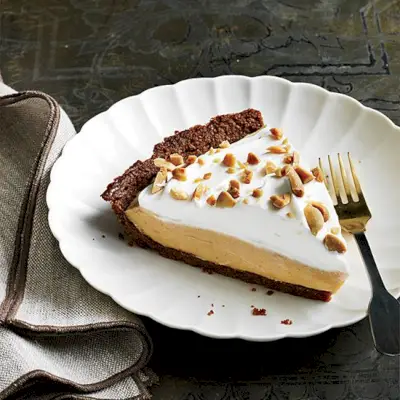 Torta cremosa al burro di arachidi