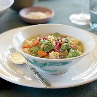 Macarrão e Feijão Fava