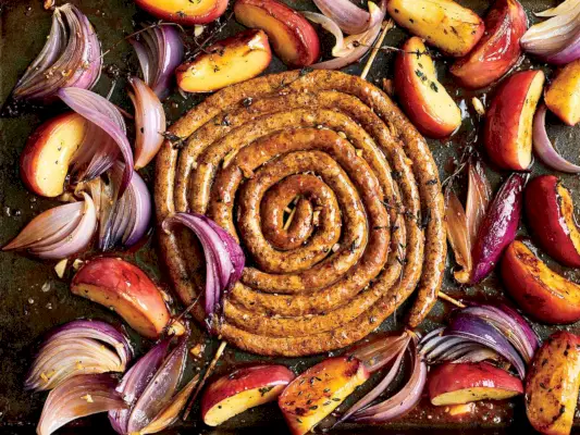 Pečená klobása Merguez