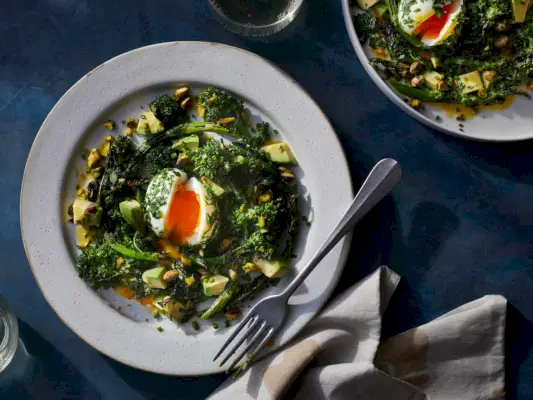 Brokkoli-Raab-Salat-Rezept | FWCooks
