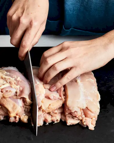 뒷마당 치킨 샤와르마 기술