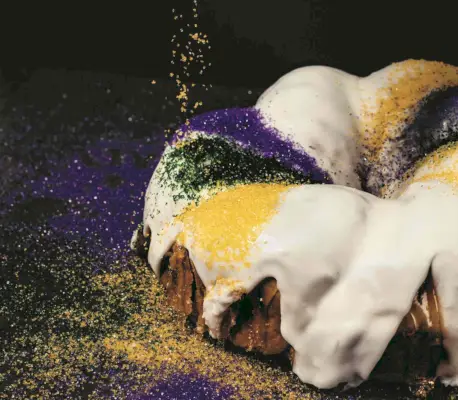 Ciasto królewskie Mardi Gras