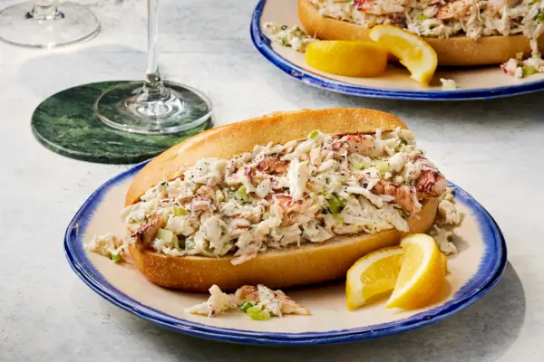 Sándwiches de cangrejo Dungeness