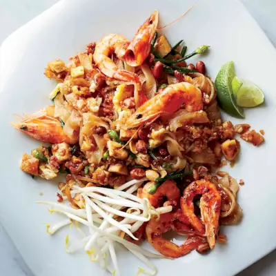 Garnelen-Pad Thai