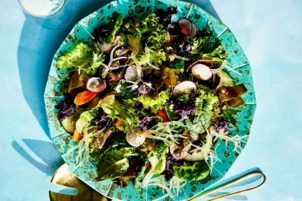 Salada de Algas e Verduras