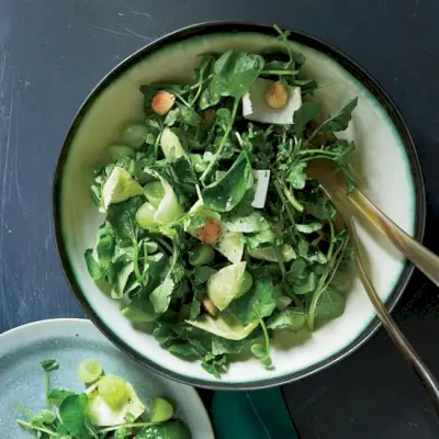 Salada de Agrião com Vinagrete de Verjus