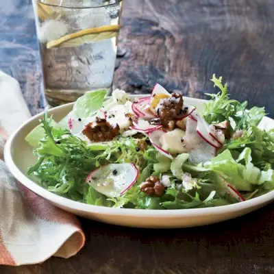 Salada Waldorf com Limão