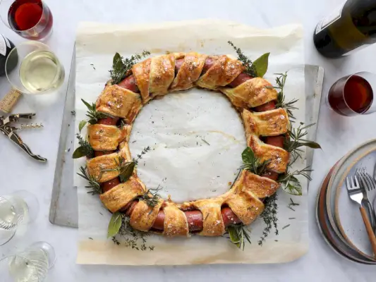 Couronne de saucisses