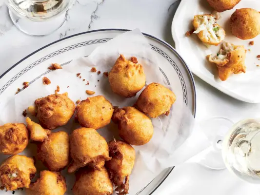 Beignets de crabe bleu