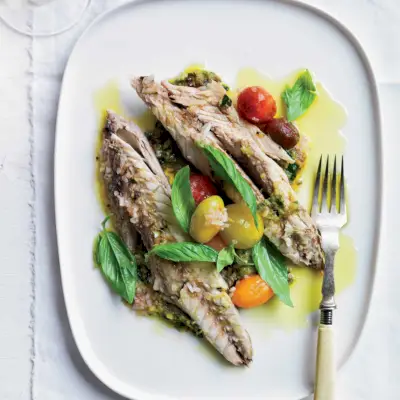 Branzino pečené v soli