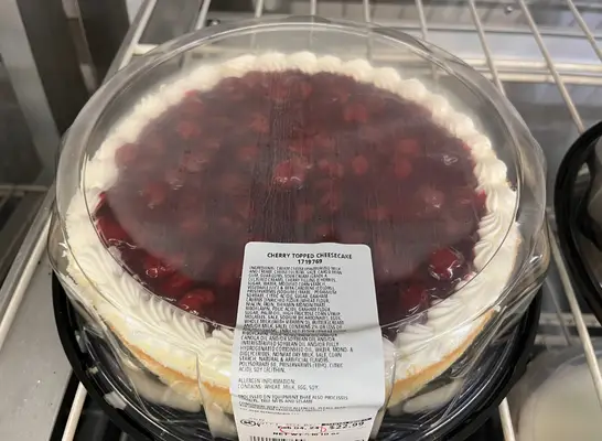 costco strawberries & cream bar cake