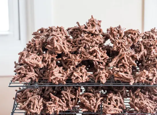 chocolate haystack cookies
