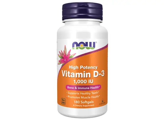 NOW Foods High Potency Vitamin D3