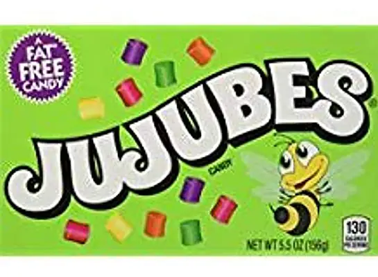 box of jujubes candy