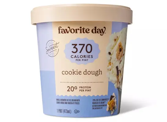 Favorite Day cookie dough ice cream