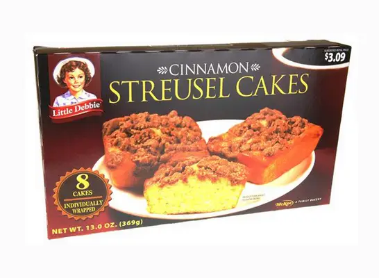 cinnamon streusel cakes