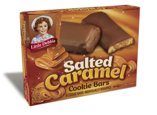 salted caramel cookie bars