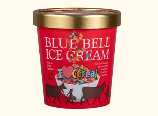 Bluebell Ice Cream: I Heart Cereal