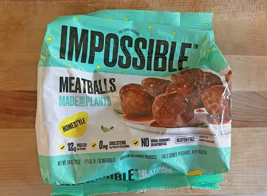 Impossible Homestyle Meatballs