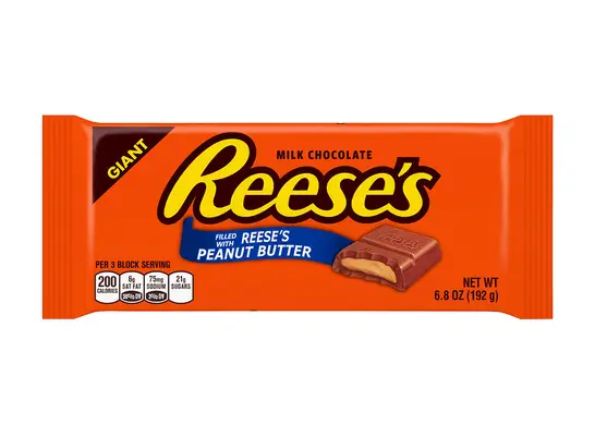 reeses chocolate bar